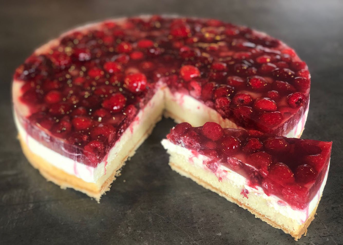 Joghurt Blaubeer Torte